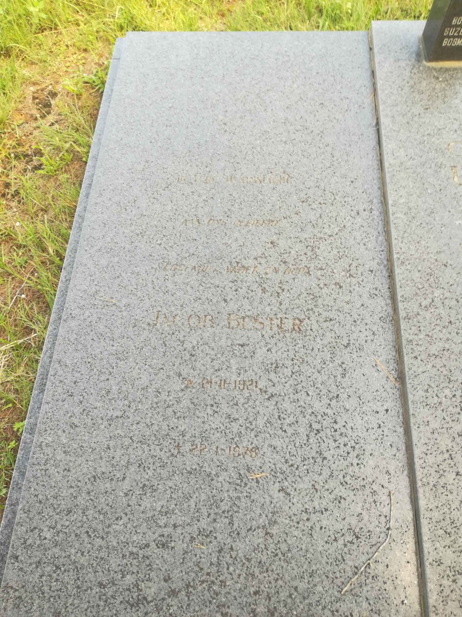 PLOOY Jacob Bester, du 1921-197?