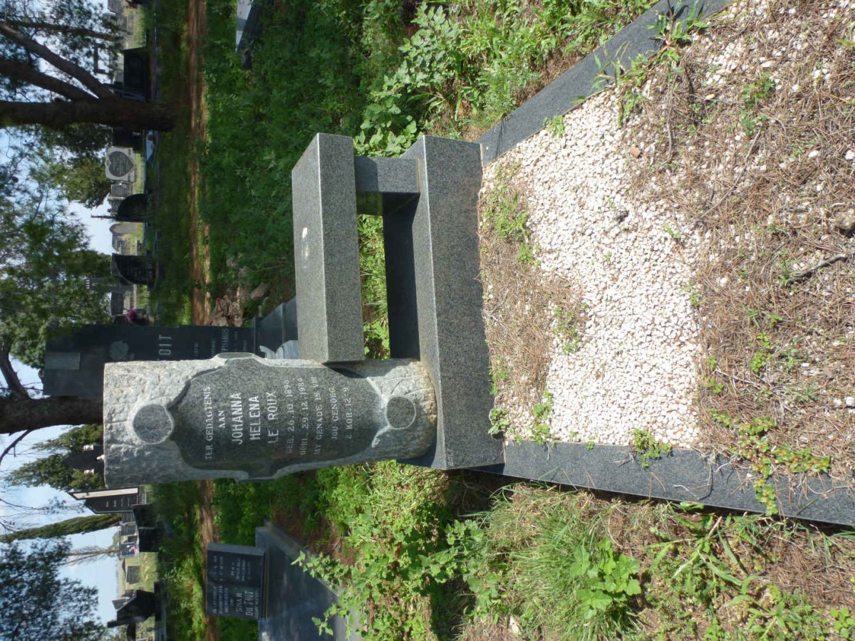 ROUX Johanna Helena, le 1896-1984