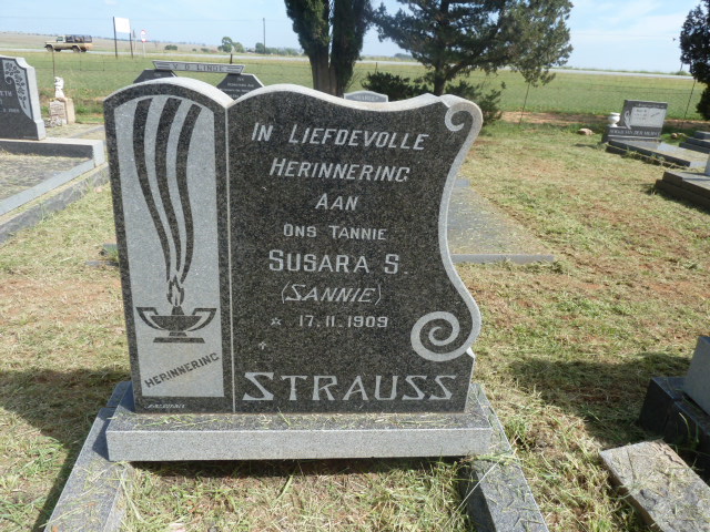 STRAUSS Susara S. 1909-