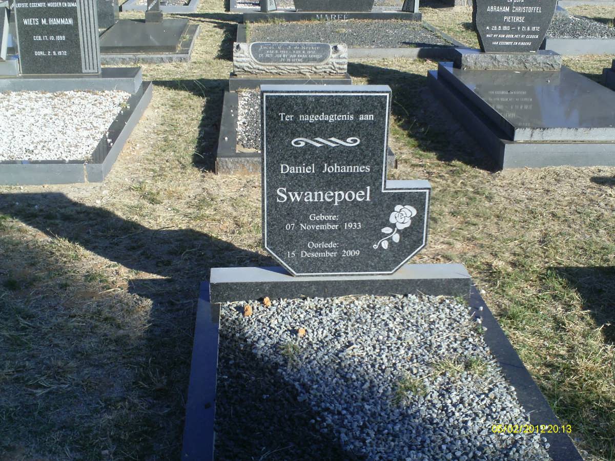SWANEPOEL Daniel Johannes 1933-2009
