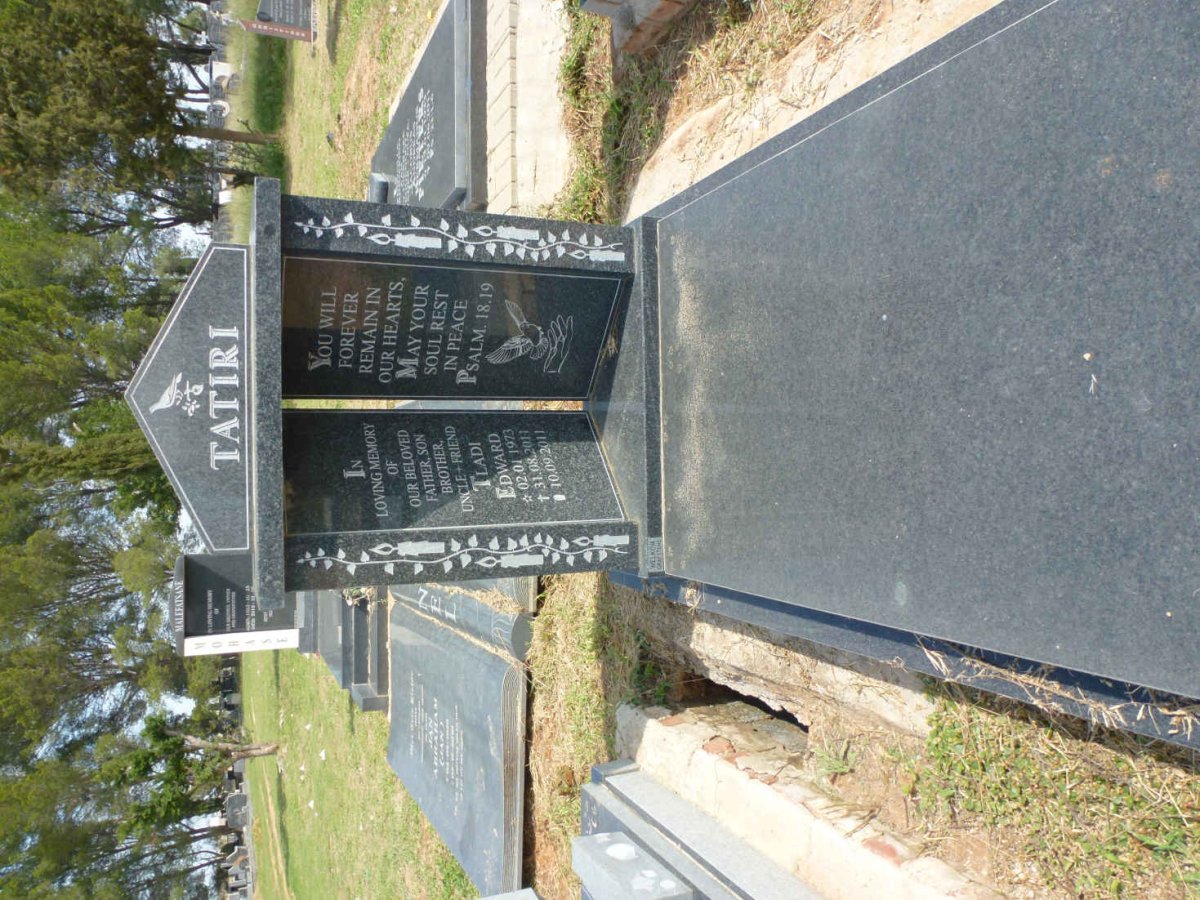 TATIRI Tladi Edward 1973-2011
