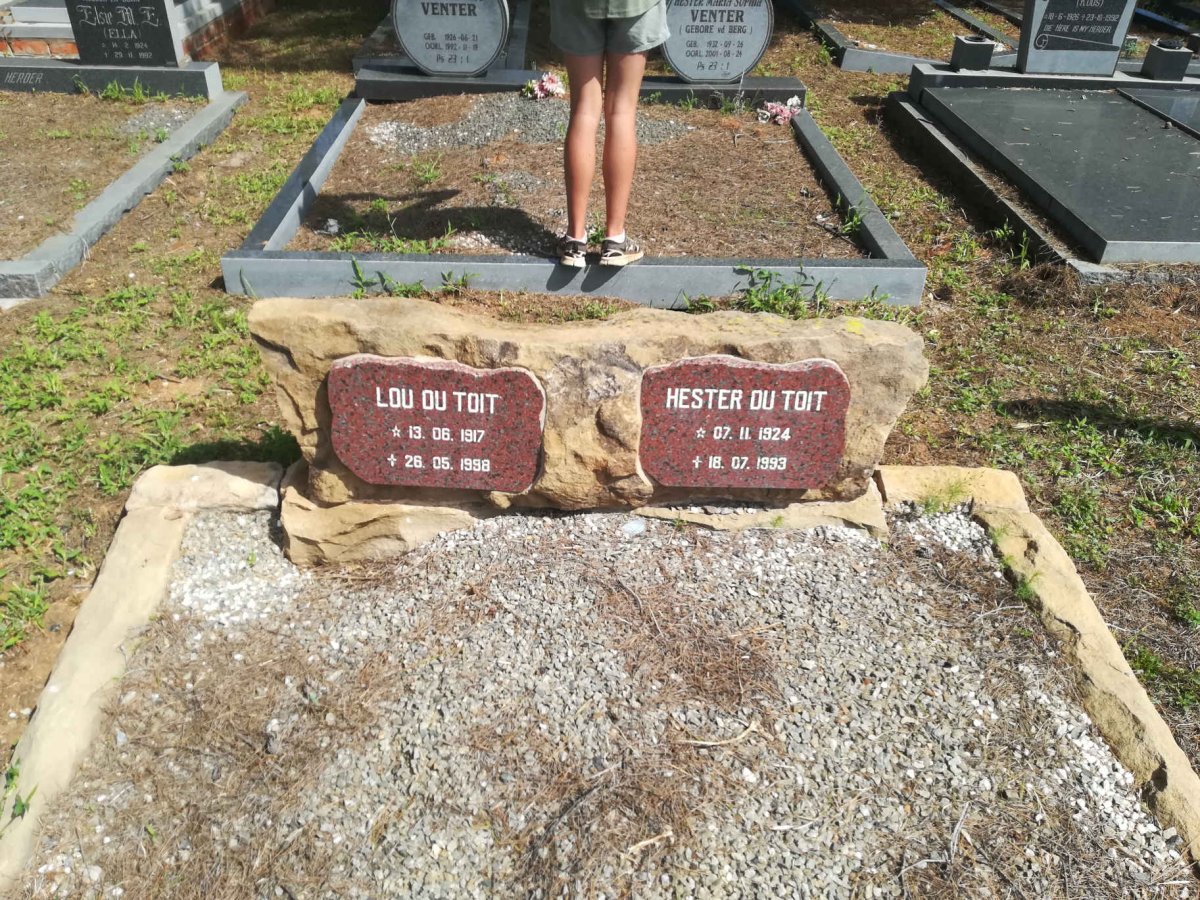 TOIT Lou, du 1917-1998 &amp; Hester 1924-1993