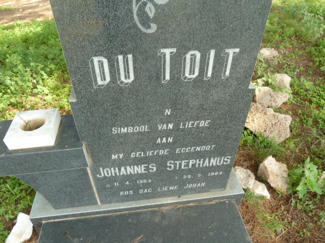 TOIT Johannes Stephanus 1954-1984