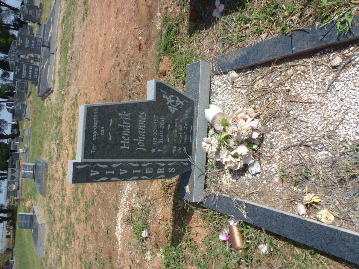 VIVIERS Hendrik Johannes 1957-2015