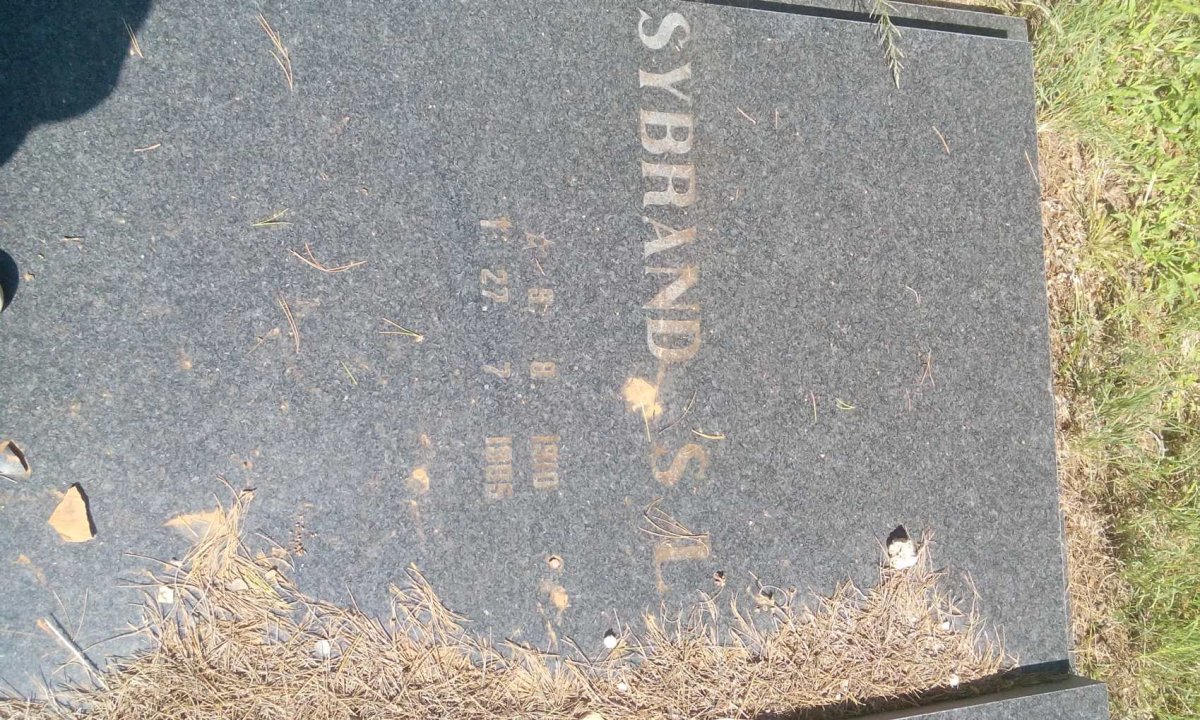 ? Sybrand S.L. 1910-1985