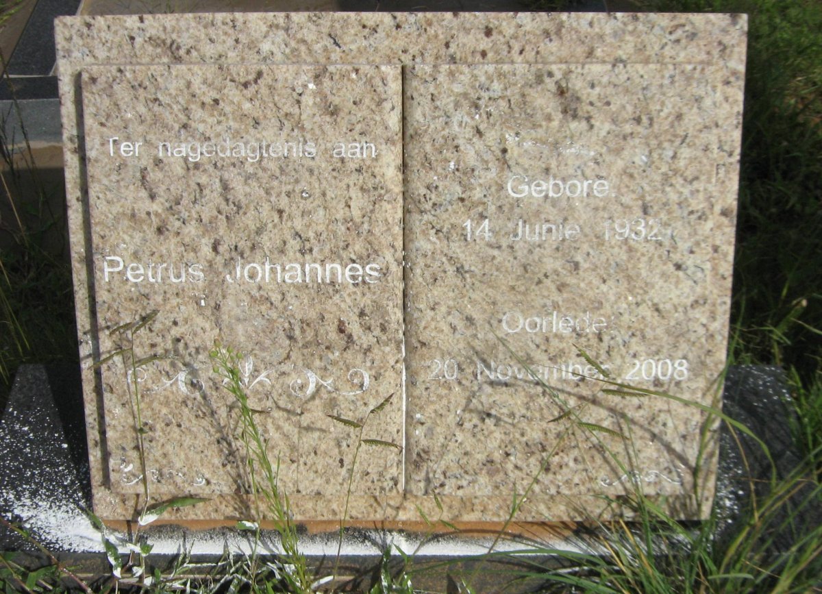 ? Petrus Johannes 1932-2008