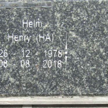 HELM H.A. 1978-2018