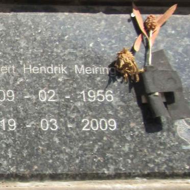 MEIRING Gert Hendrik 1956-2009