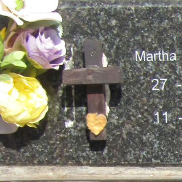 MARX Martha Elizabeth 1941-2010