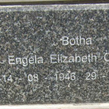 BOTHA Engela Elizabeth Carolina 1946-2016