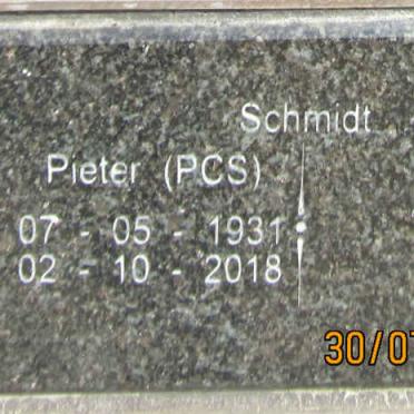 SCHMIDT P.C.S. 1931-2018