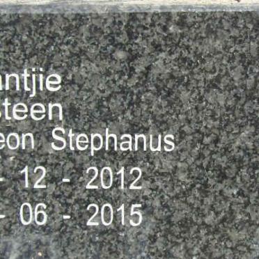 EKSTEEN Gideon Stephanus 2012-2015