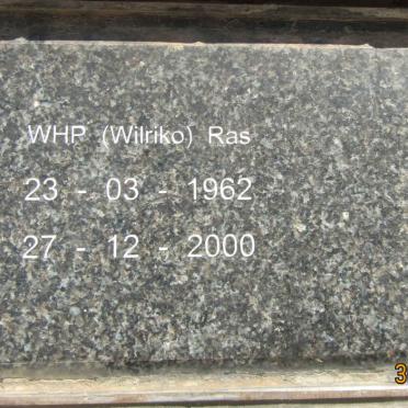 RAS W.H.P. 1962-2000