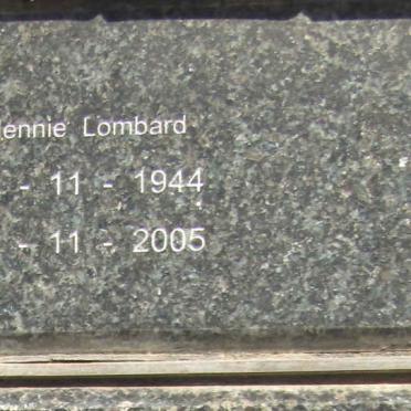 LOMBARD Hennie 1944-2005