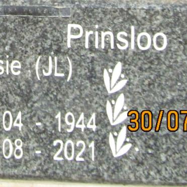 PRINSLOO J.L. 1944-2021