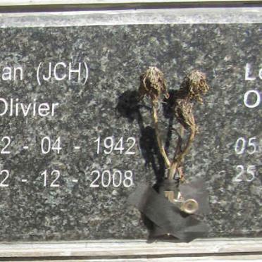 OLIVIER J.C.H. 1942-2008 & A.M. 1941-2020
