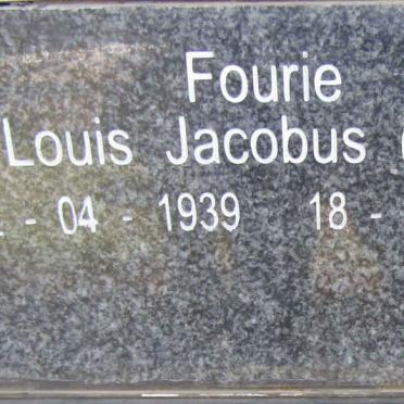 FOURIE Louis Jacobus 1939-2022