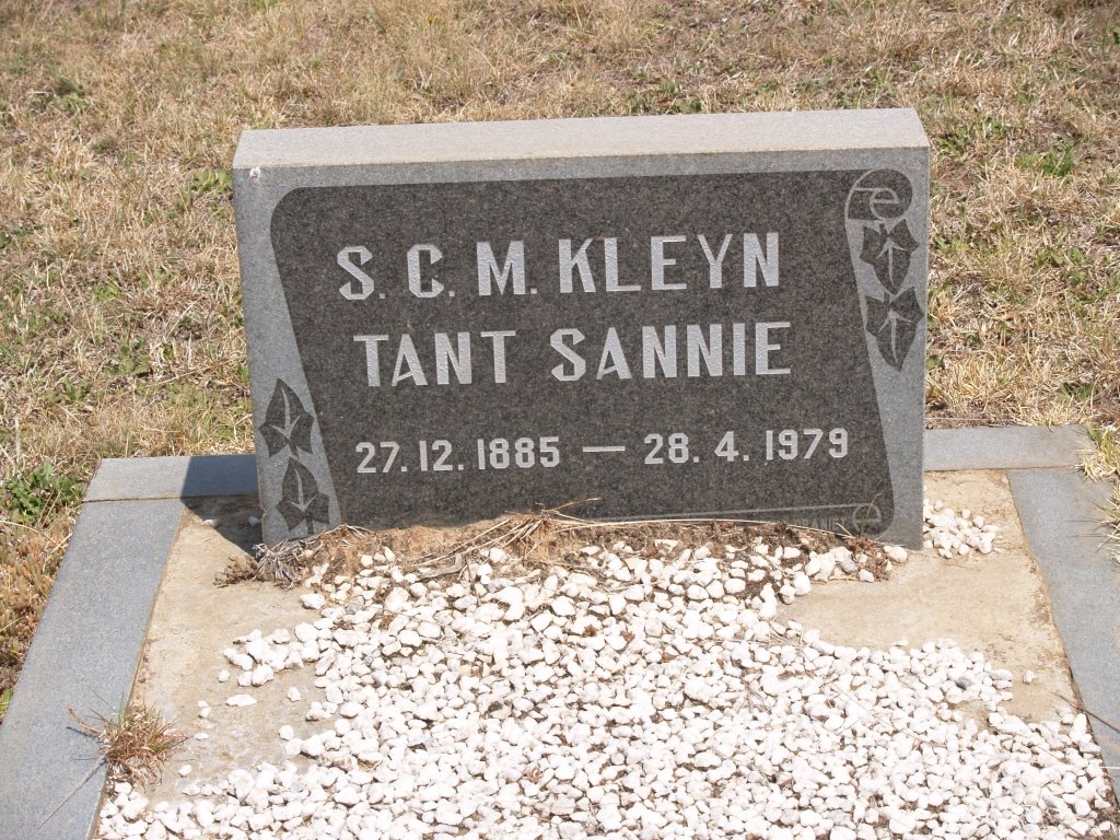 KLEYN S.C.M. 1885-1979