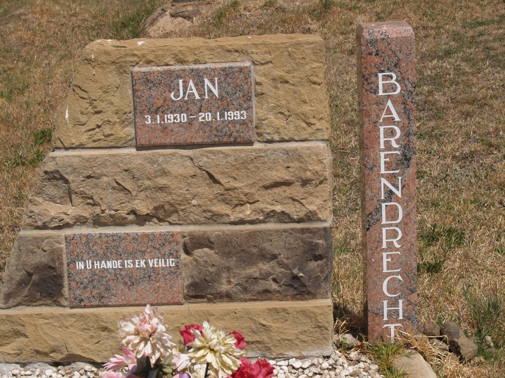 BARENDRECHT Jan 1930-1993