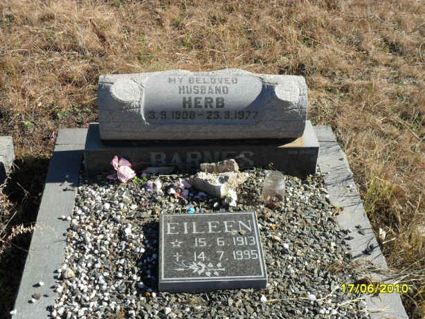 BARNES Herb 1908-1977 &amp; Eileen 1913-1995