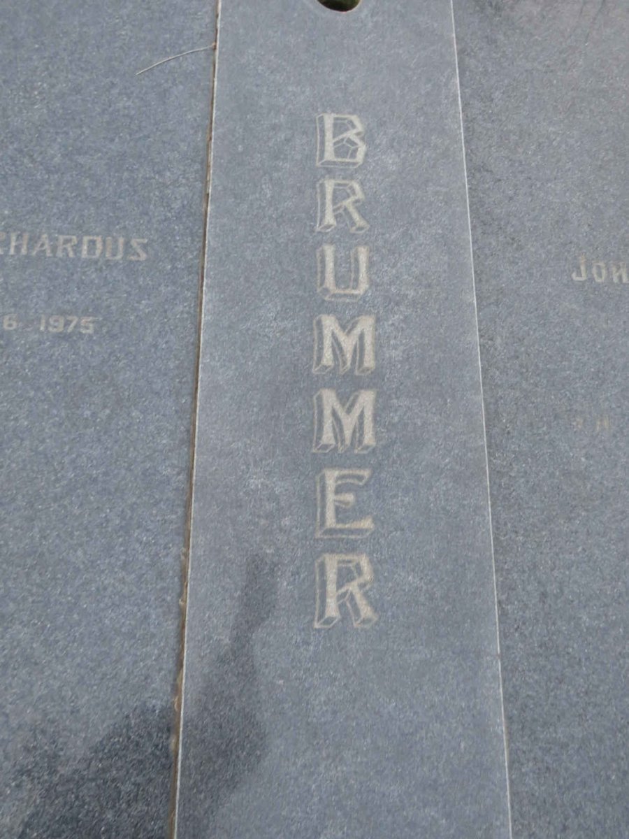 BRUMMER Arnoldus Gerhardus 1905-1975 & Johanna Maria JACOBS 1919-1998_1