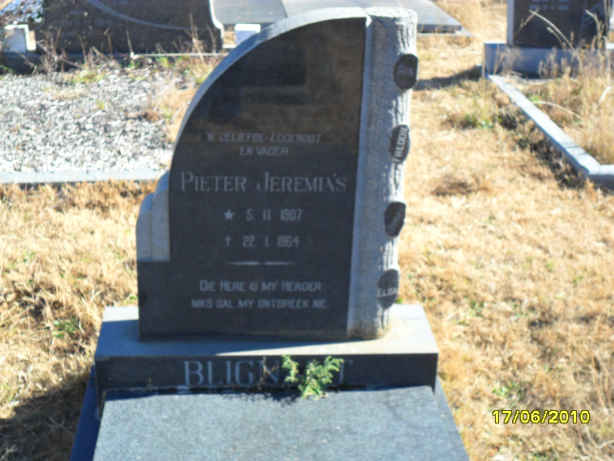 BLIGNAUT Pieter Jeremias 1907-1964