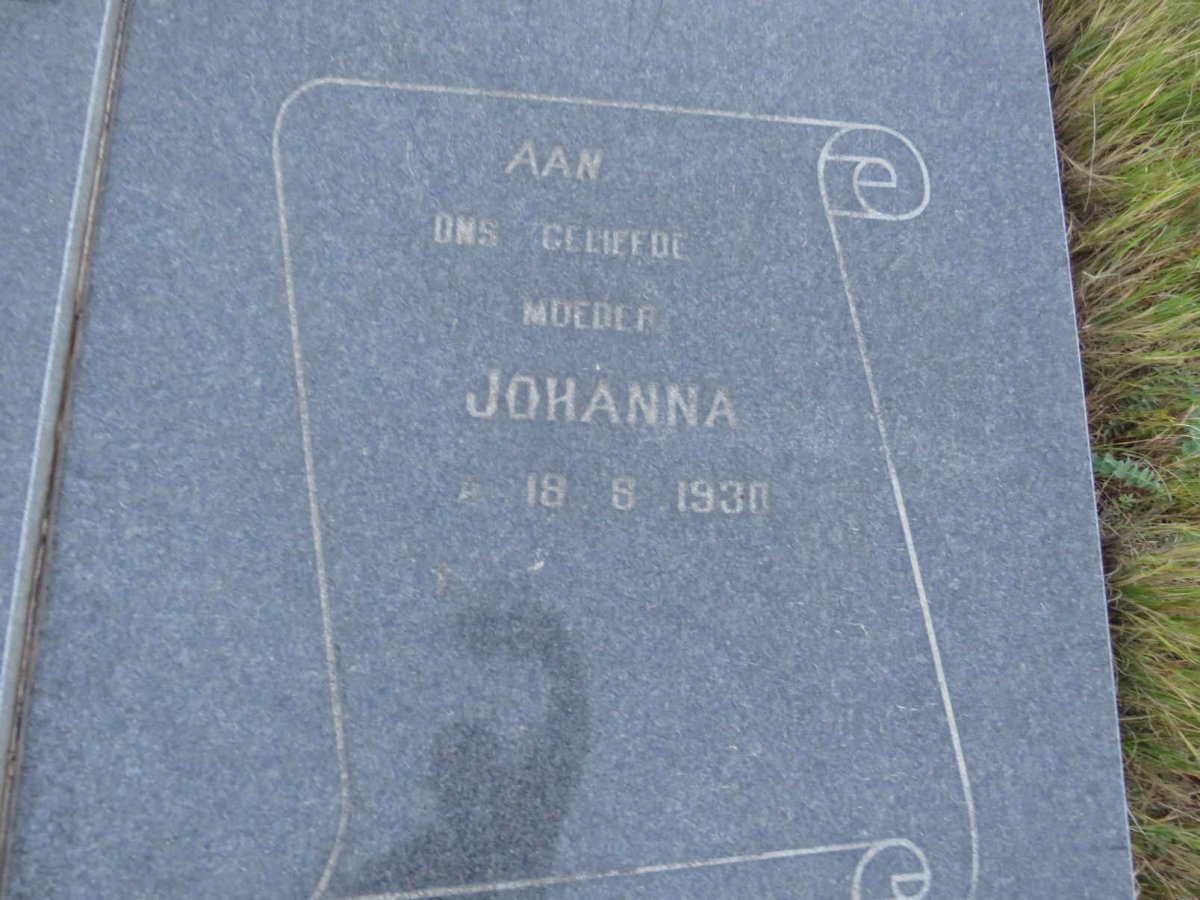 BRUIN Louis Hosea, de 1923-1978 Johanna 1930- _3