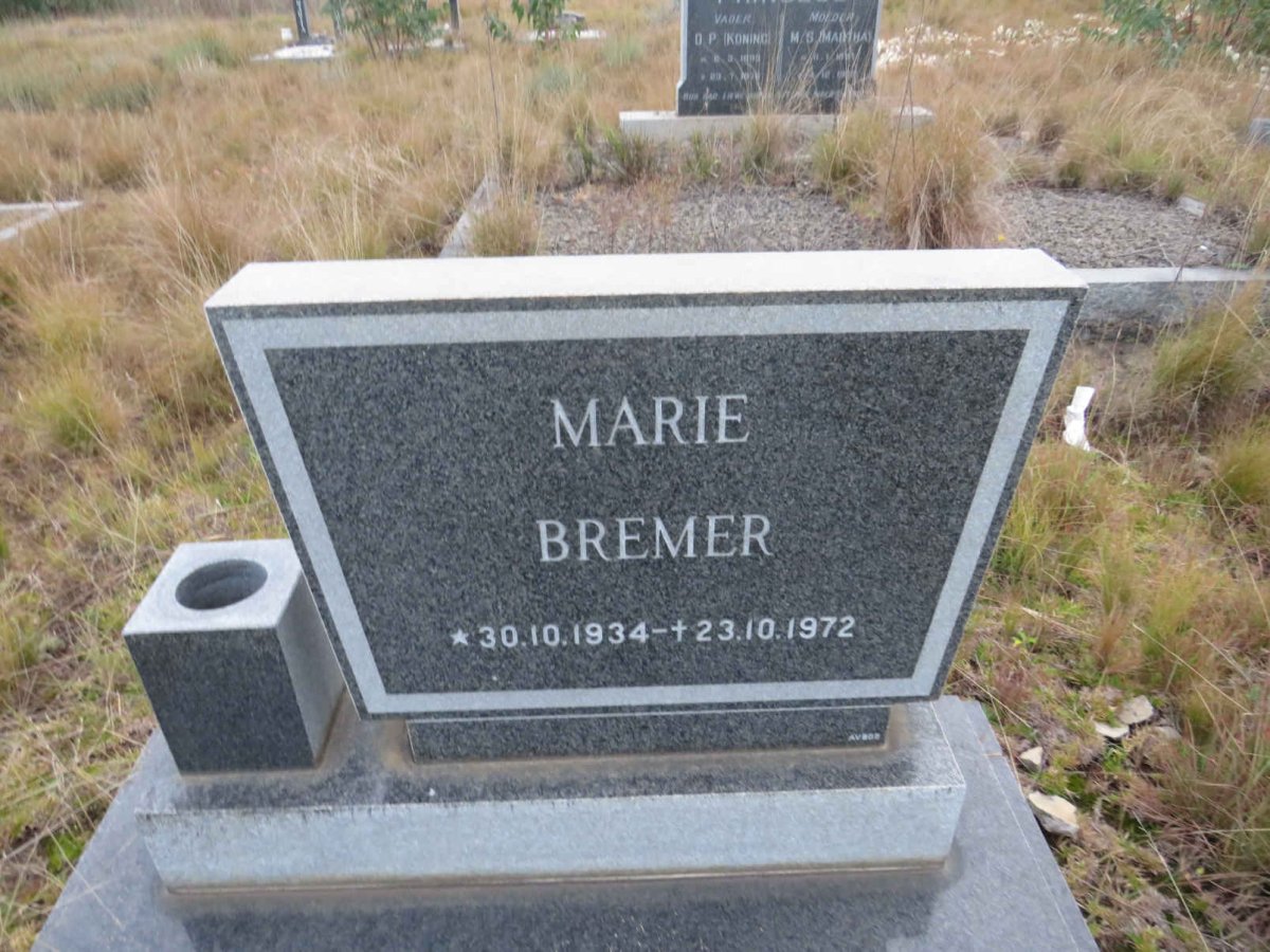 BREMER Marie 1934-1972