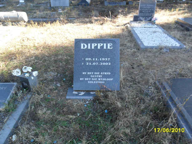DIPPENAAR Jacobus Frederik 1937-2002