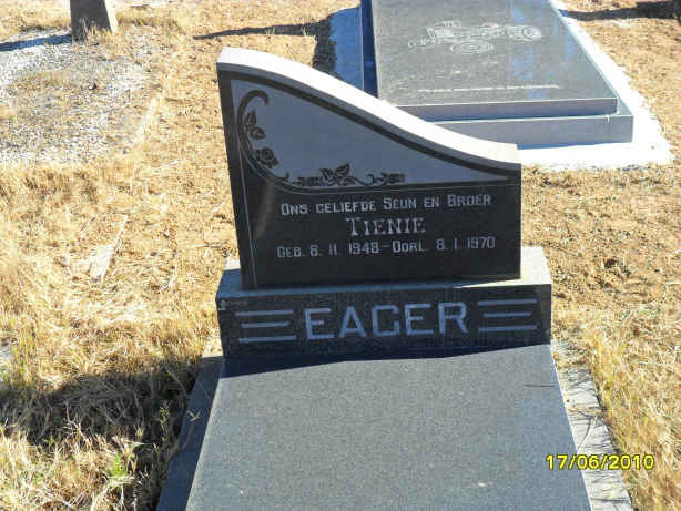 EAGER Tienie 1948-1970