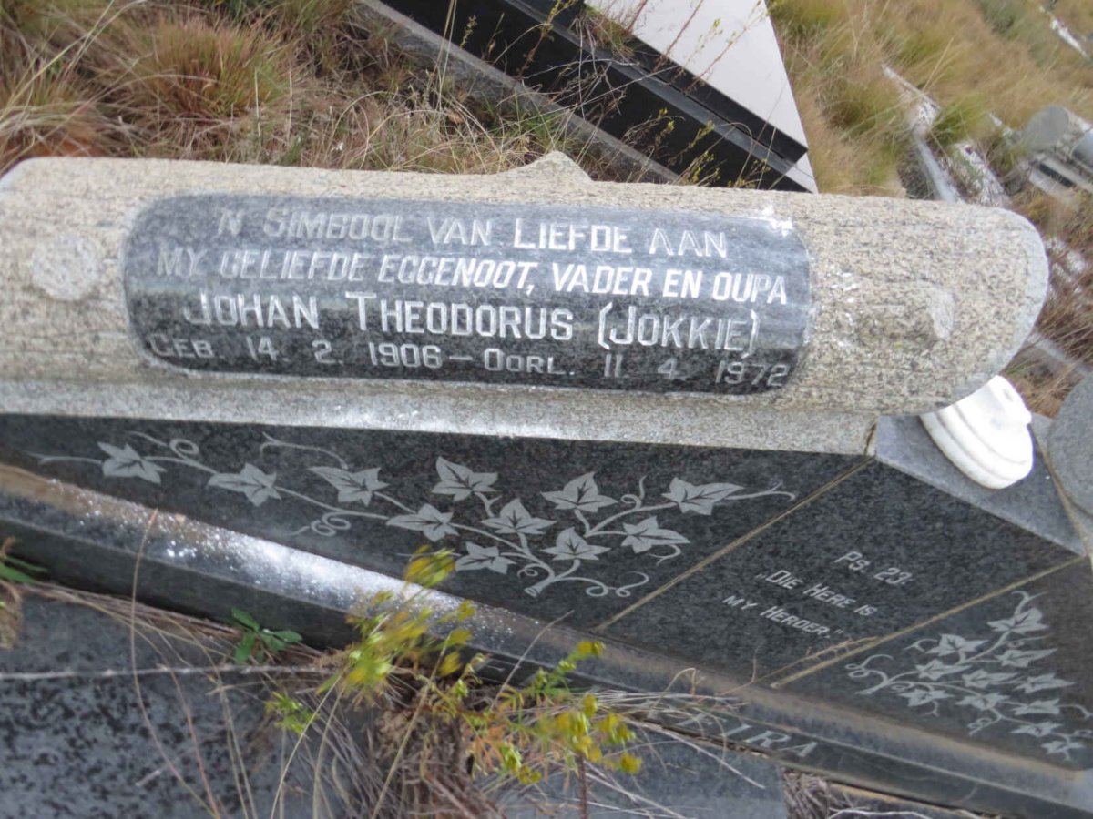 FERREIRA Johan Theodorus 1906-1972