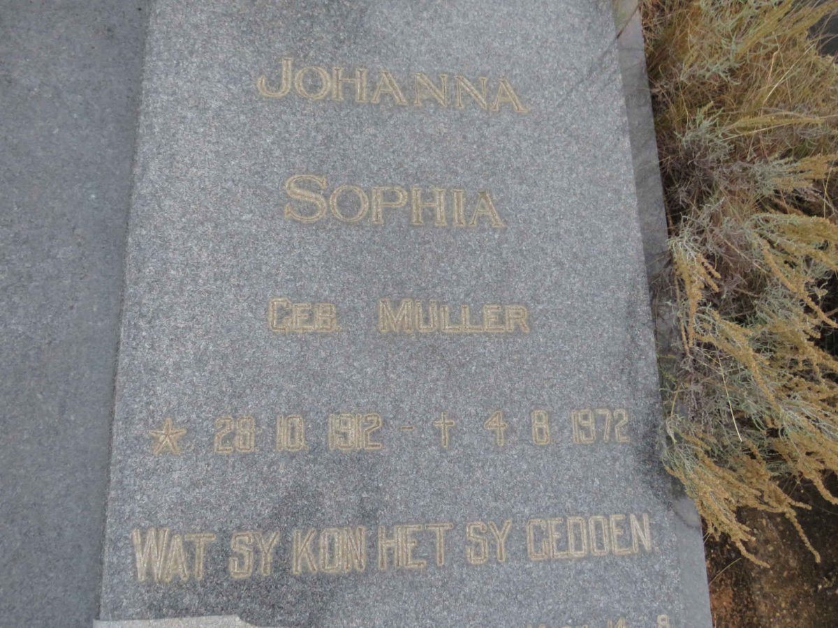 FERREIRA Anthon Michael 1903-1987 & Sophia Johanna MULLER 1912-1972 _2