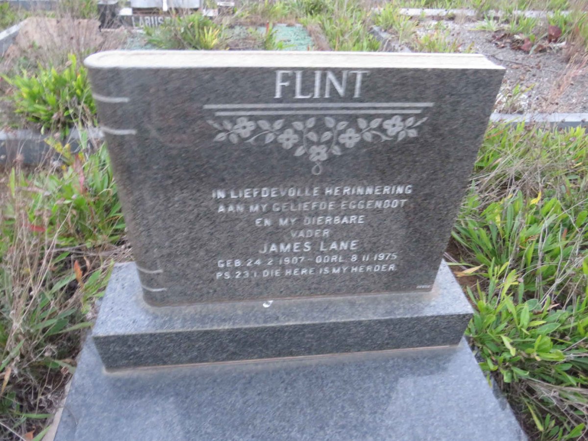 FLINT James Lane 1907-1975