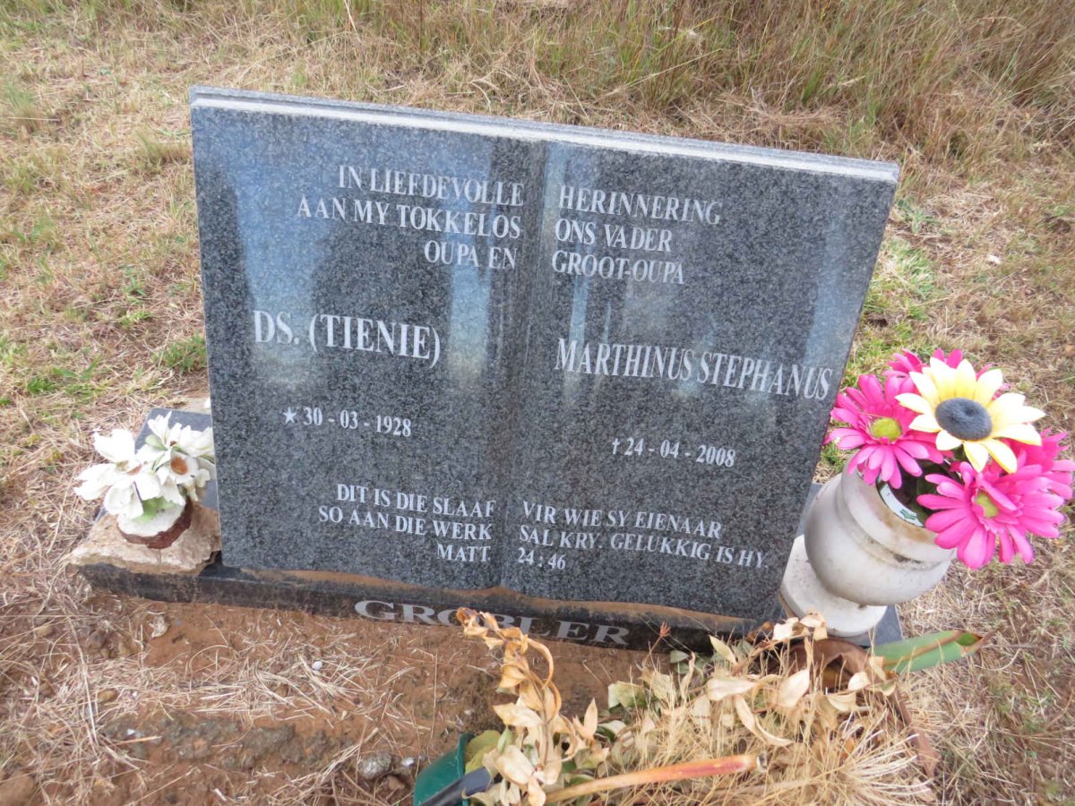 GROBLER Marthinus Stephanus 1928-2008