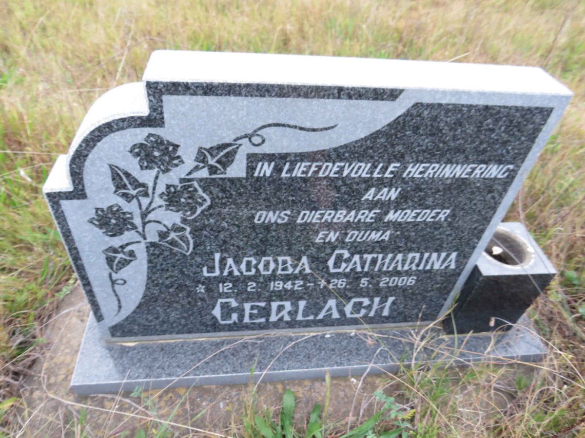GERLACH Jacoba Catharina 1942-2006