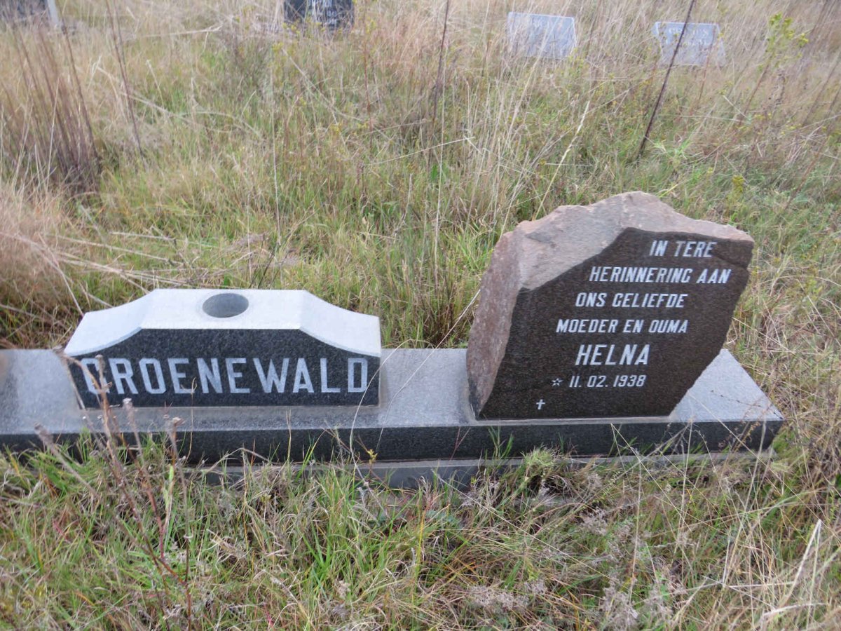 GROENEWALD Helna 1938- 