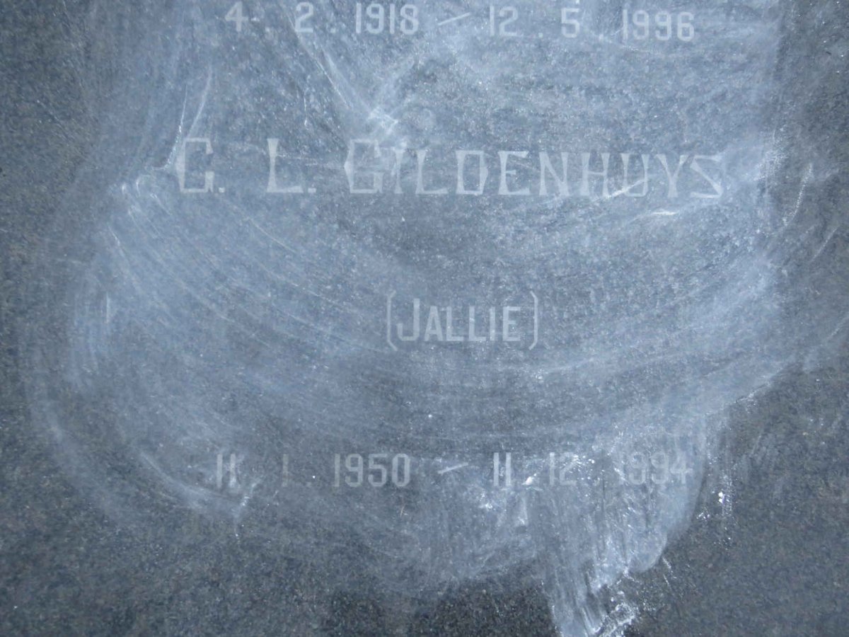 GILDENHUYS G.L. 1950-1994