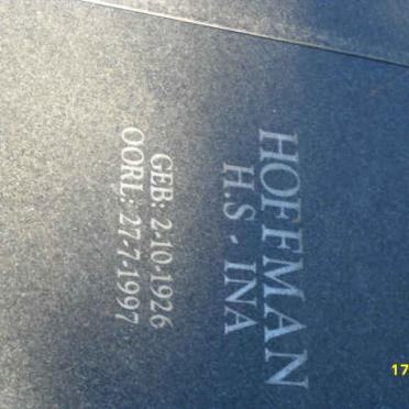 HOFFMAN H.S. 1926-1997