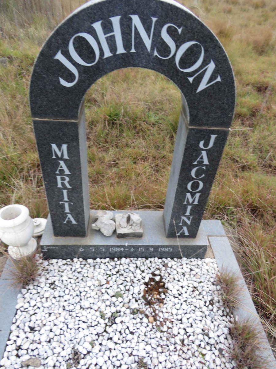 JOHNSON Marita Jacomina 1984-1985