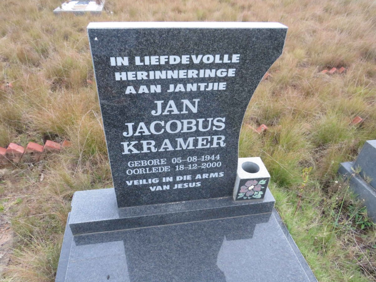 KRAMER Jan Jacobus 1944-2000