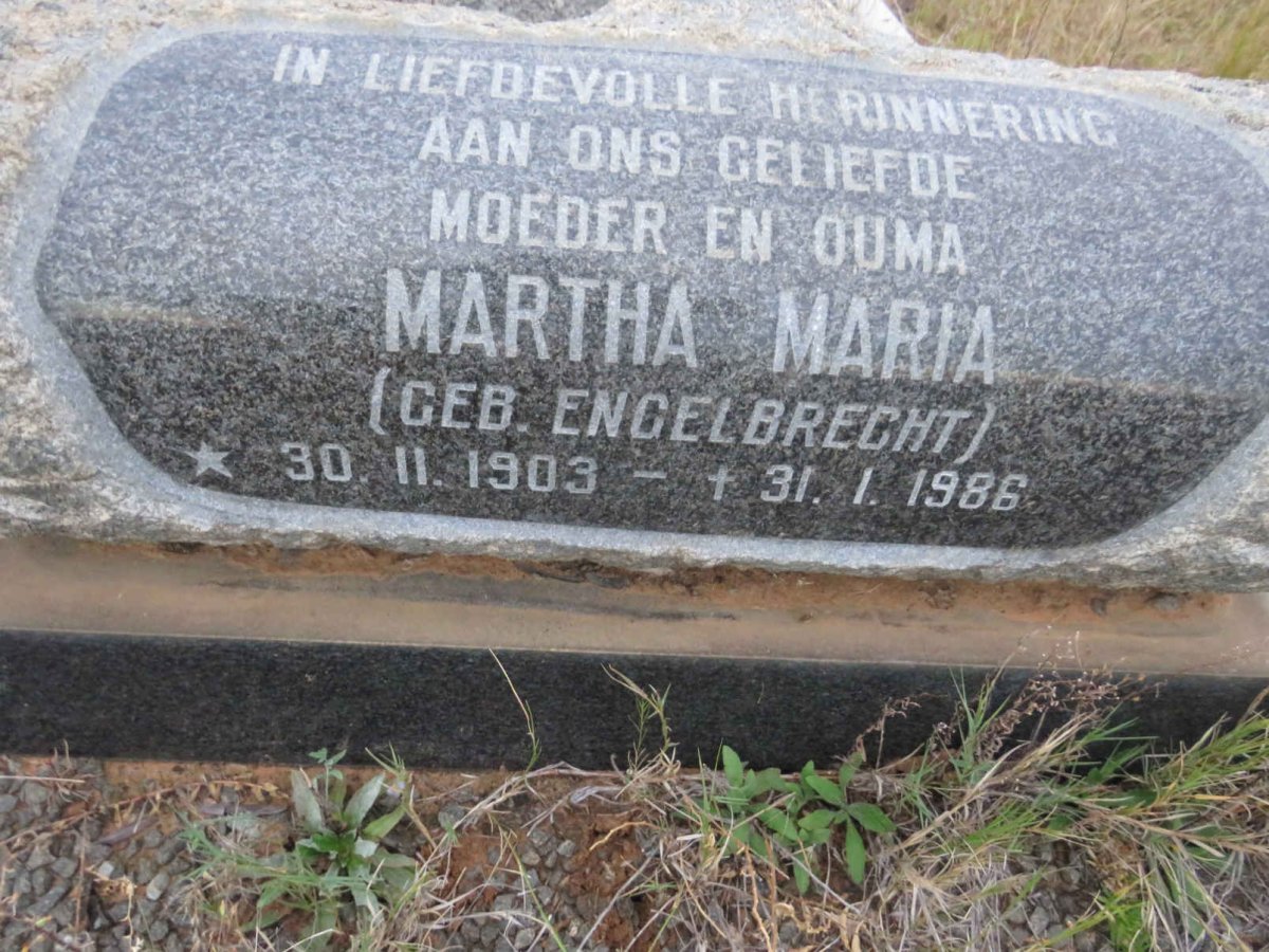 KAPP Diederik Arnoldus 1899-1977 & Martha Maria ENGELBRECHT 1903-1986 _3