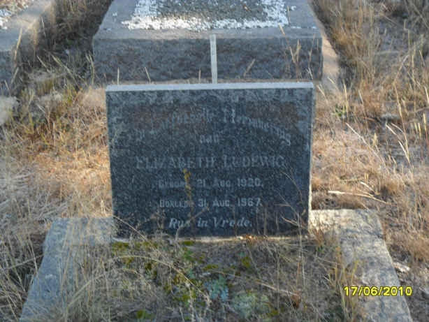 LUDEWIC Elizabeth 1920-1967