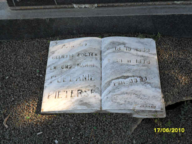 PIETERSE Poelanie 1953-1978
