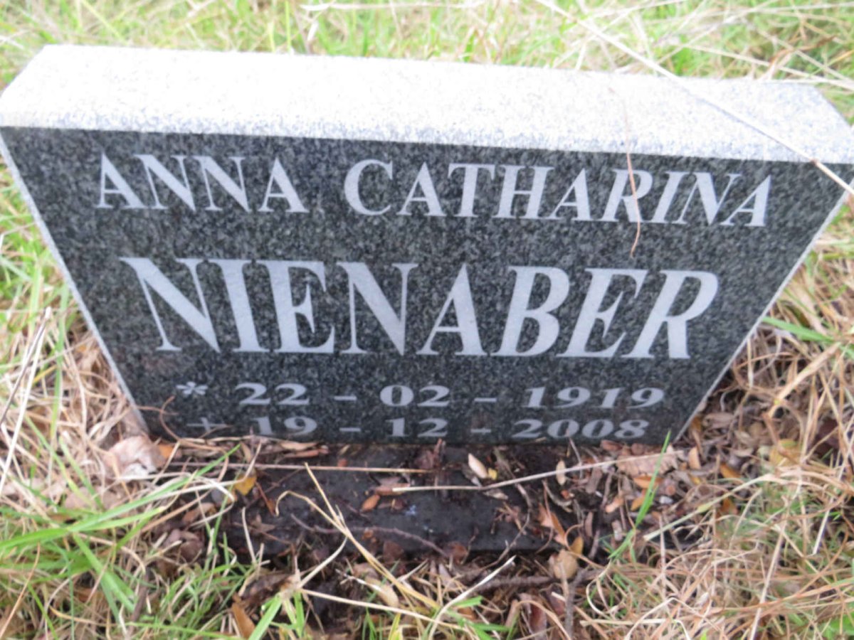 NIENABER Anna Catharina 1919-2008