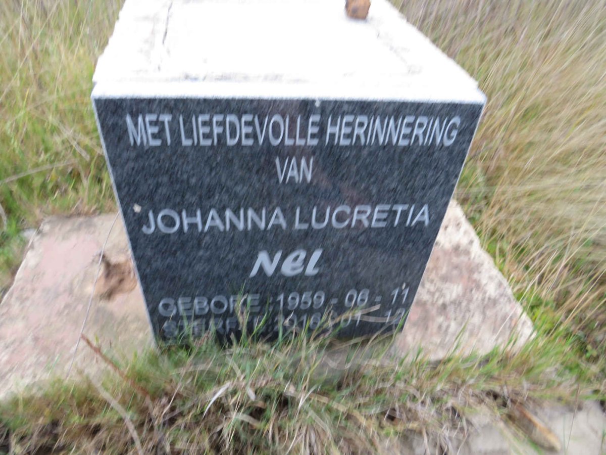 NEL Johanna Lucretia 1959-2016