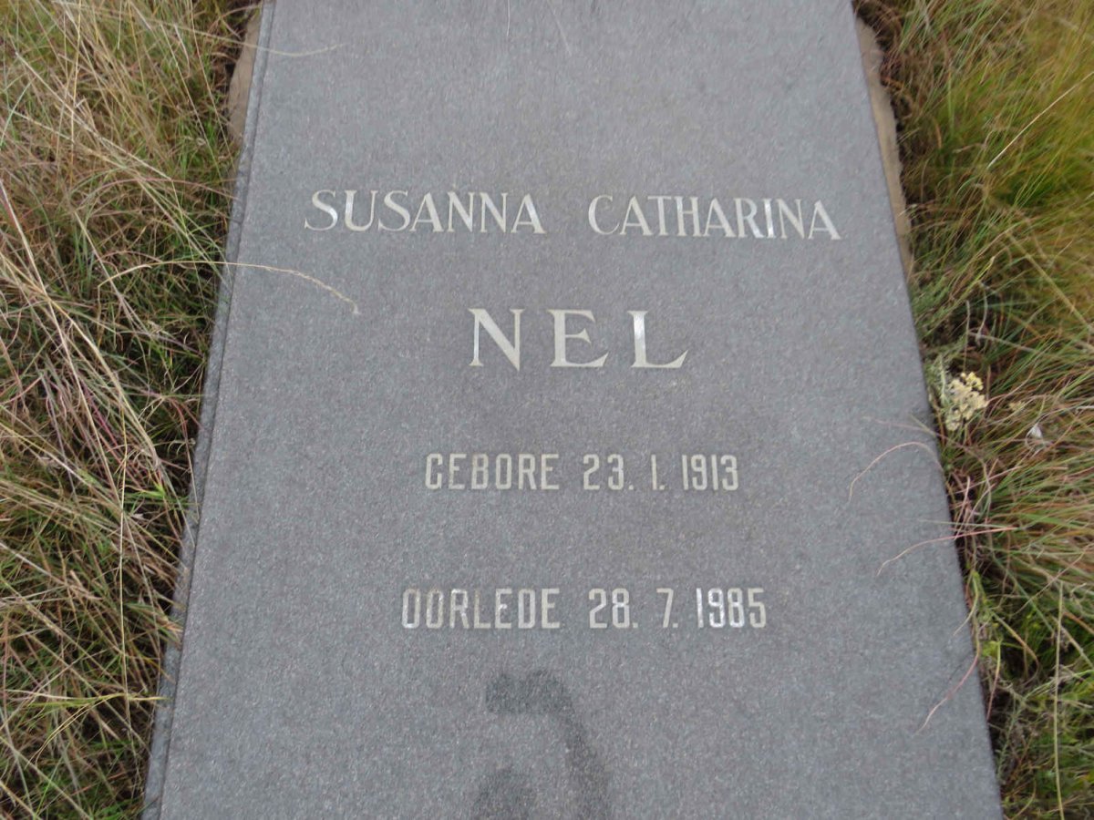 NEL Susanna Catharina 1913-1985