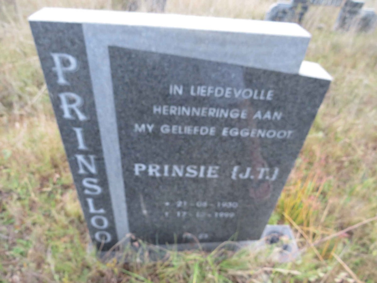PRINSLOO J.T. 1930-1999