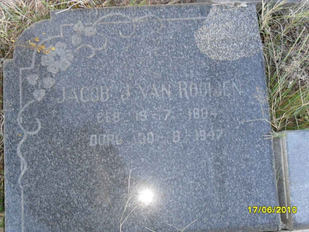 ROOYEN Jacob J., van 1884-1947