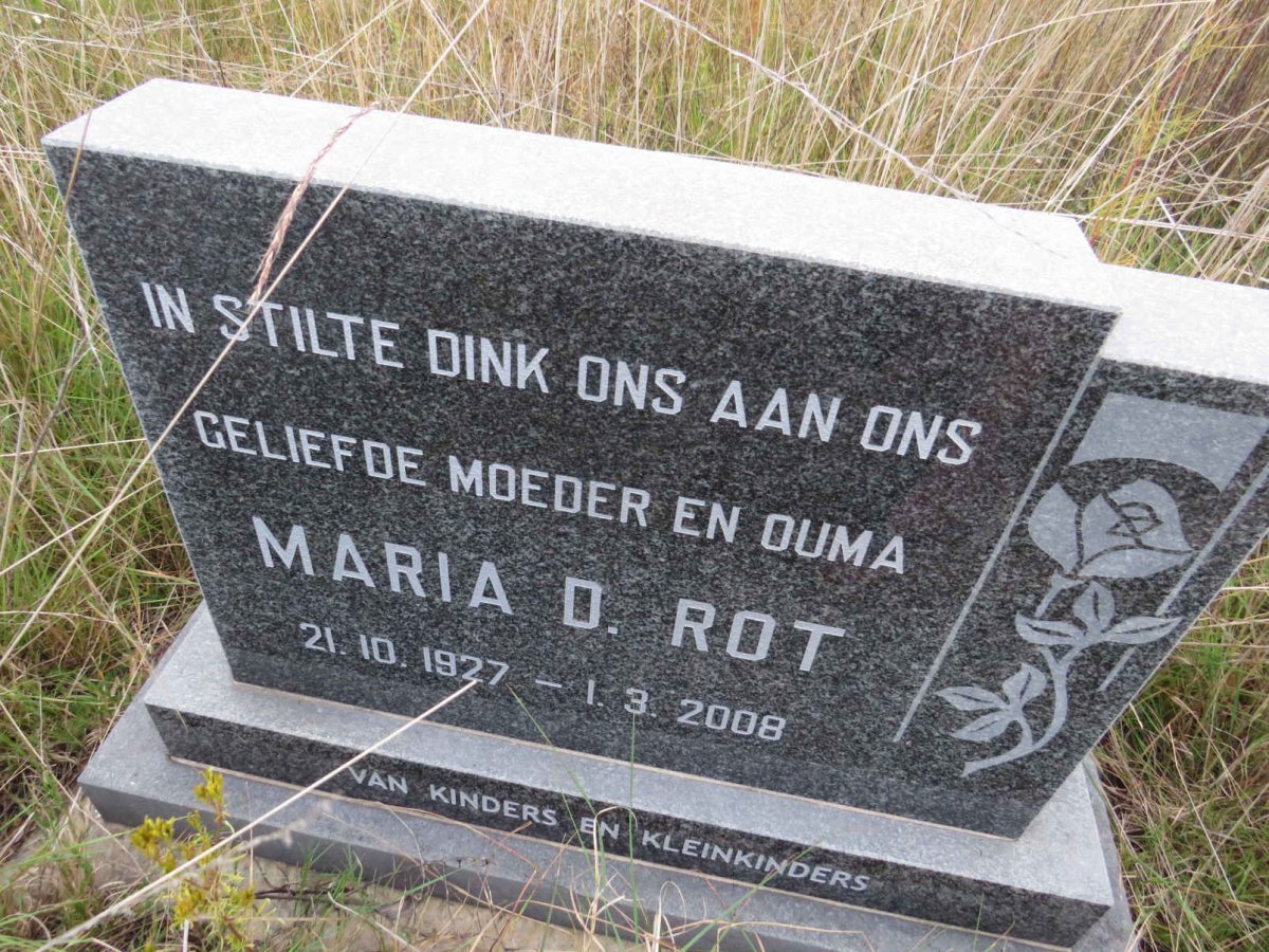 ROT Maria D. 1927-2008
