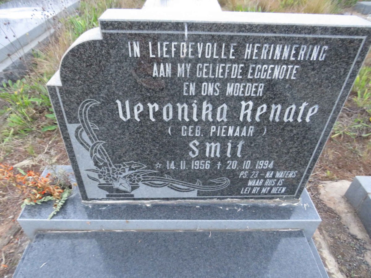 SMIT Veronika Renate nee PIENAAR 1956-1994
